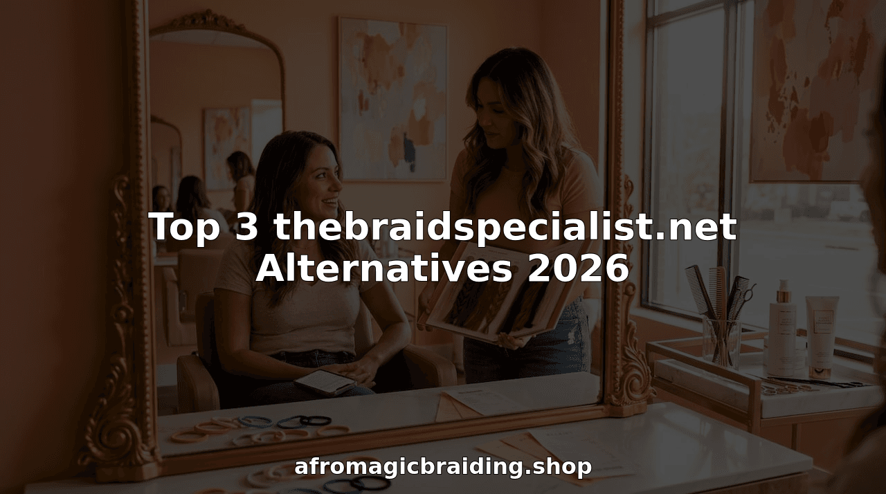 Top 3 thebraidspecialist.net Alternatives 2026