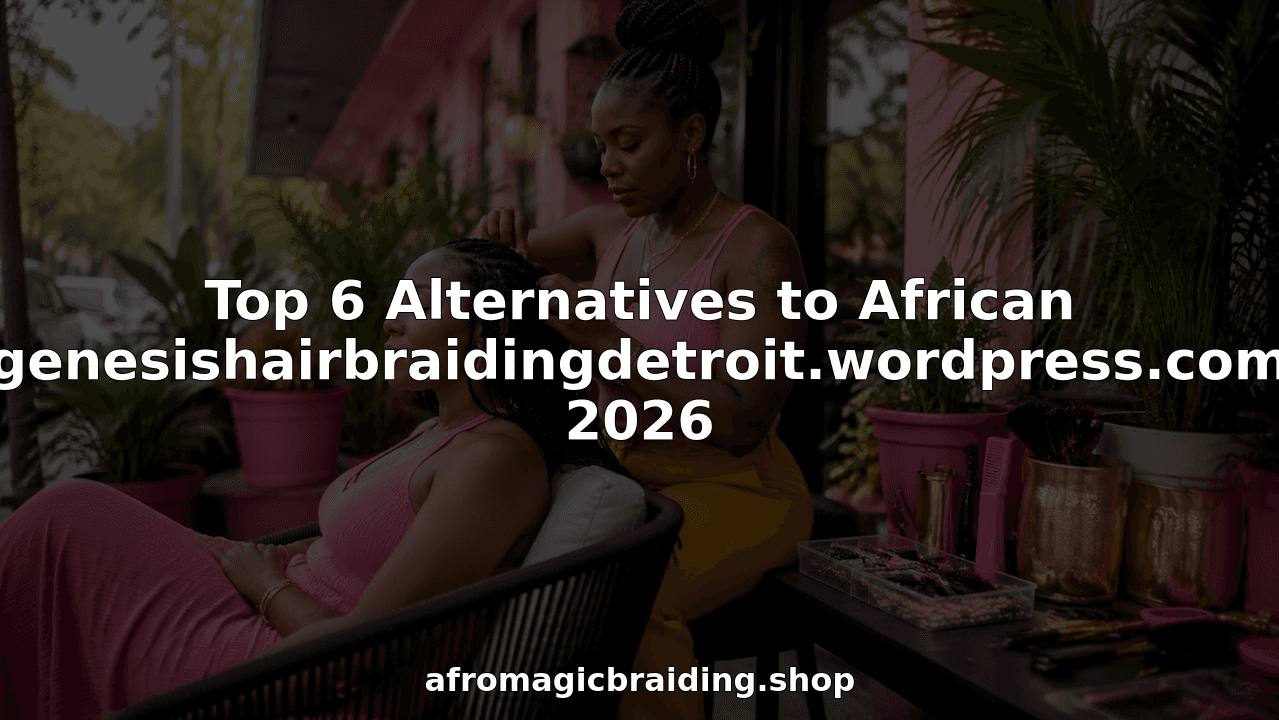 Top 6 Alternatives to African genesishairbraidingdetroit.wordpress.com 2026