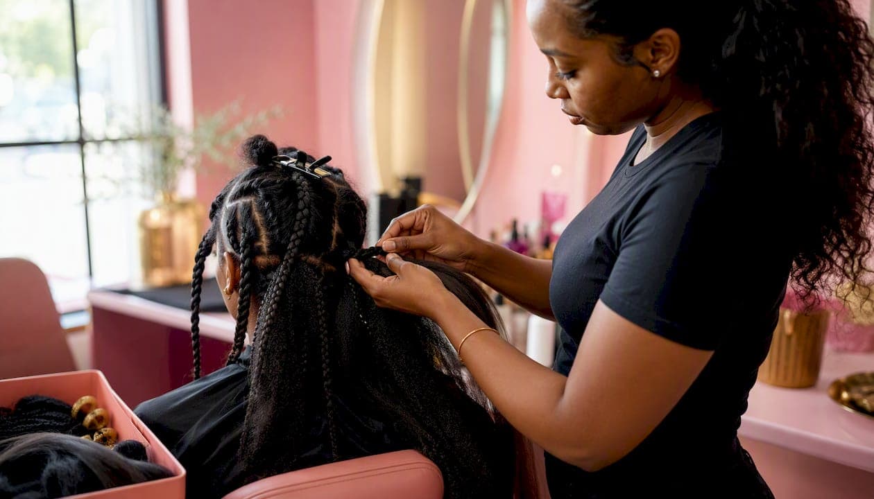 How to Mix Braiding Hair Textures for a Seamless Look