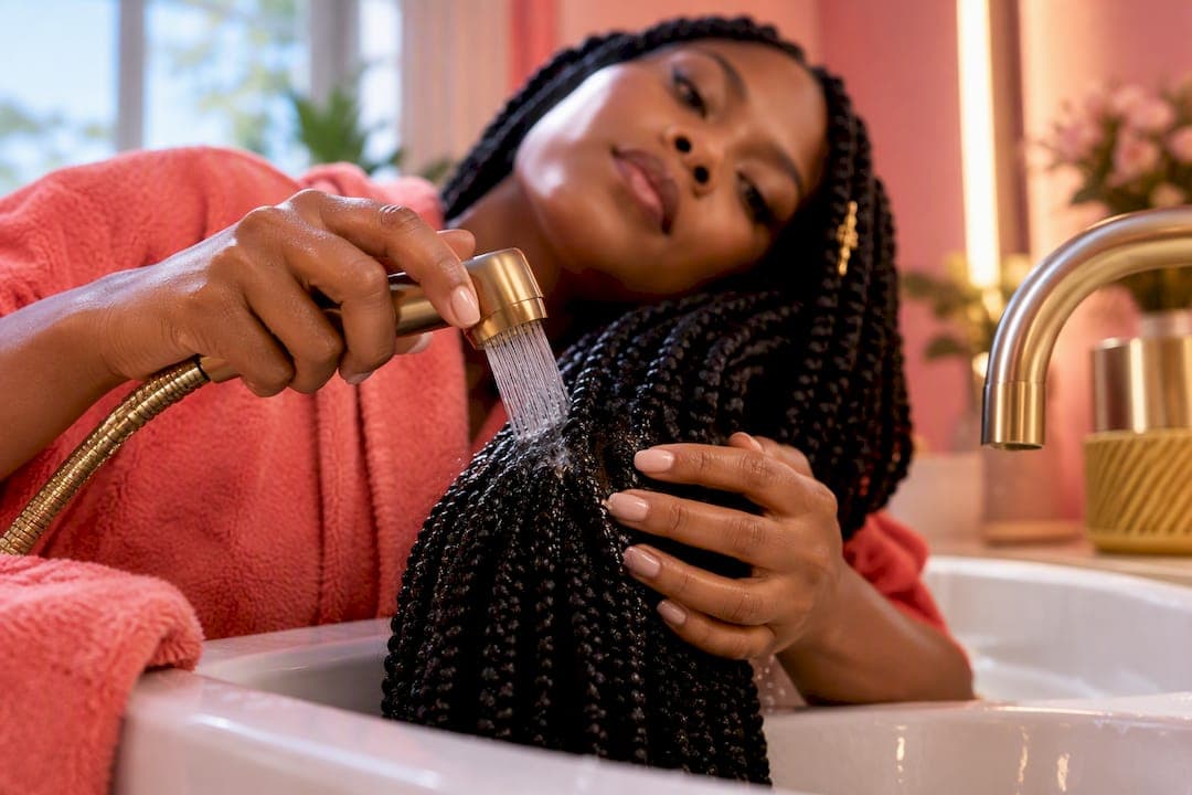 Pro and Dermatologist Backed Scalp First, Low Friction Wash for Crochet Braids